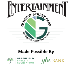 Logo for Entertainment At Depot Street Park concert series